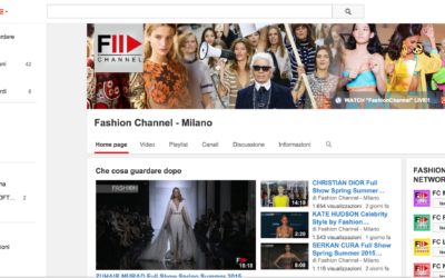 Consulenza e Seo per il canale You Tube di Fashion Channel