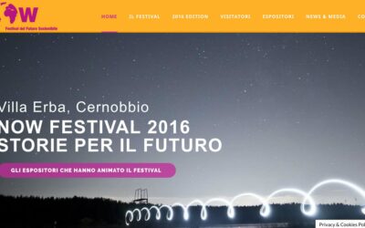 Il sito per Now – Festival del futuro sostenibile