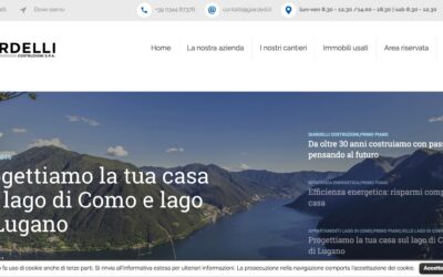 Giardelli Costruzioni S.p.A: nuovo sito + formazione Facebook e YouTube