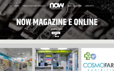 Now – Progetto farmacie, sito + studio SEO e pianificazione editoriale